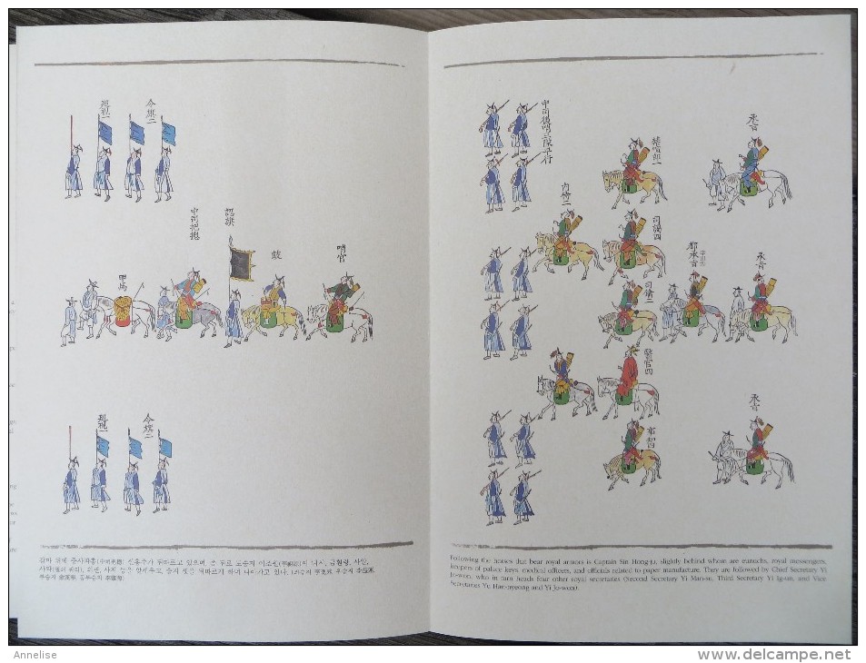 Corée Painting Depicting King Jeongio's visit to Hwaseong 1795 Ed 2001 Séoul Corée