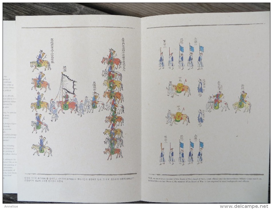 Corée Painting Depicting King Jeongio's visit to Hwaseong 1795 Ed 2001 Séoul Corée