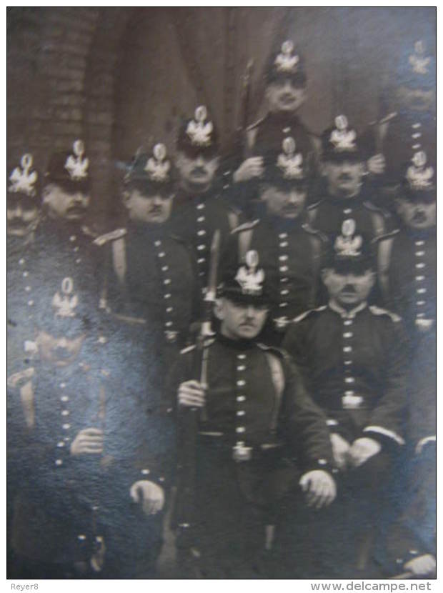 Ancien Photo Gendarmerie,Militärpolizei,prusse Allemande,soldats,officiers : Deutsch Soldaten Und Offiziere Ww1 - Autres & Non Classés