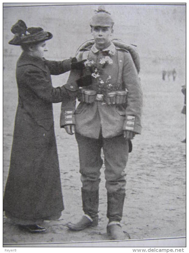 Ancien Photo ,prusse Allemande,soldats,officiers : Deutsch Soldaten Und Offiziere Ww1 - Autres & Non Classés