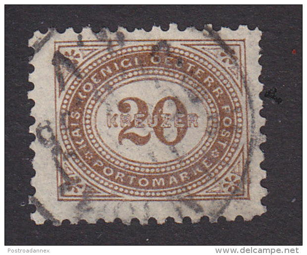 Austria, Scott #J8, Used, Postage Due, Issued 1894 - Postage Due