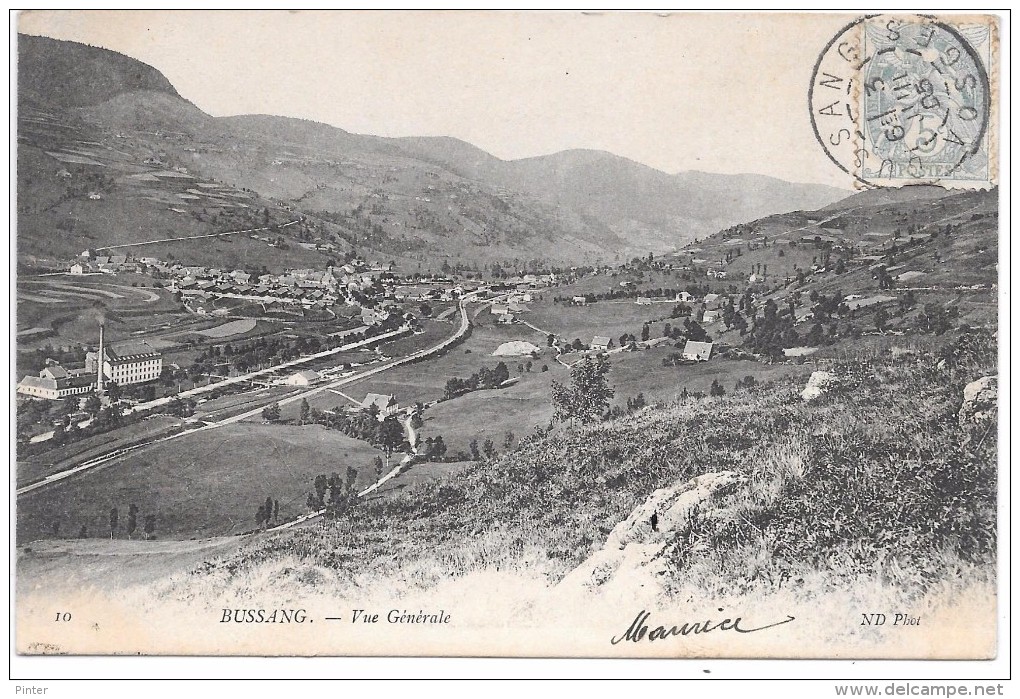 BUSSANG - Vue Générale - Bussang