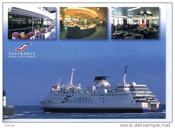 BAT100 - Car Ferry "SEAFRANCE RENOIR " - Compagnie Seafrance - Ferries