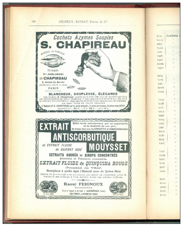 France Fournitures Generales Pharmacie-Marseille Silbert Ripert Fes & Co 1930s