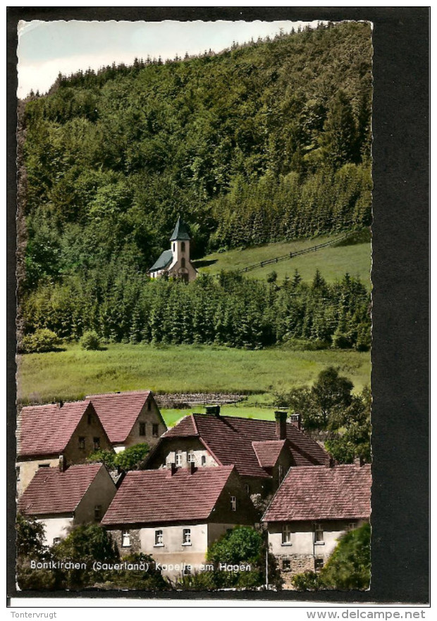 Bontkirchen. Kapelle Am Hagen. LANDPOSTSTEMPEL 5798 BONTKIRCHEN - Other & Unclassified