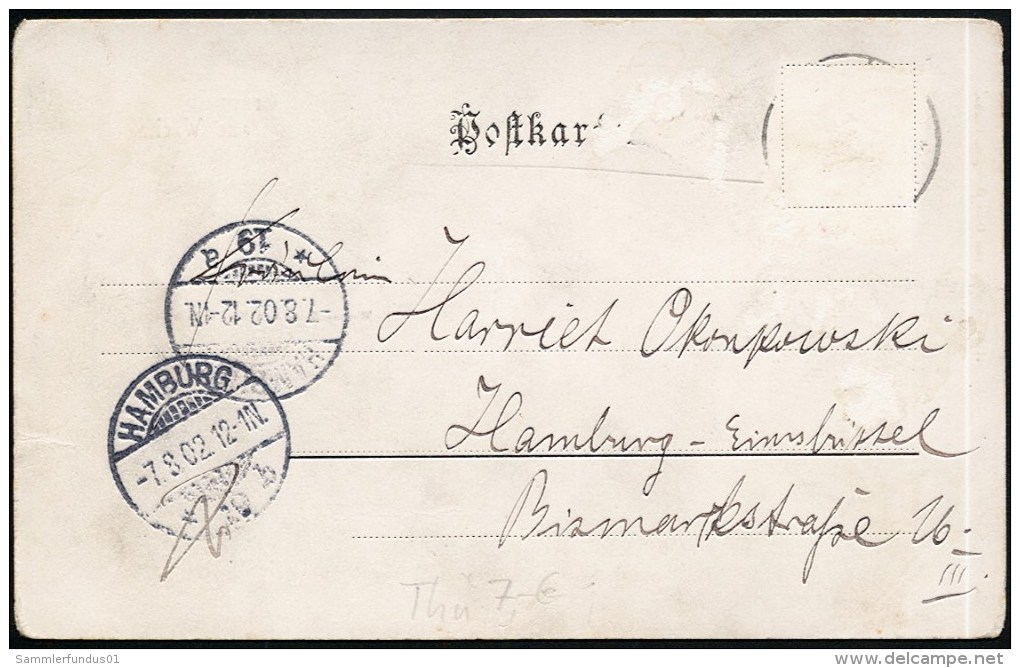 AK/CP  Gruss Aus Vacha    Gel./circ.  1902  Erhaltung/Cond. 2-   Nr. 8563 - Vacha