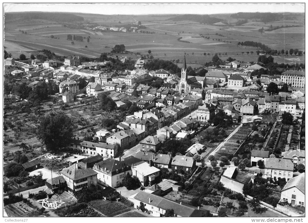 57-CHATEAU-SALIN- VUE AERIENNE GENERALE - Chateau Salins