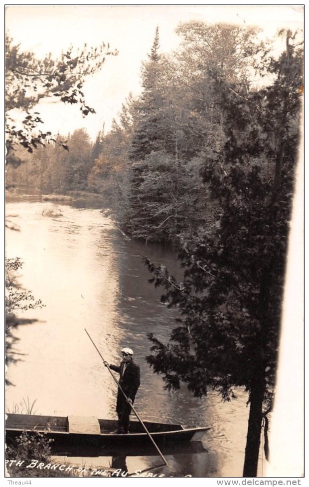 ¤¤   -   ETATS-UNIS   -  Carte-Photo  -   MICHIGAN   -  Sur La Nord-Branche De La Rivière Au Sable     -  ¤¤ - Autres & Non Classés