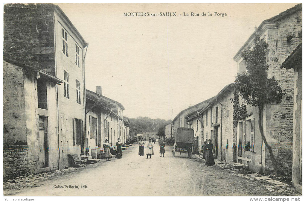 55 - MEUSE - Montiers Sur Saulx - Rue De La Forge - Montiers Sur Saulx