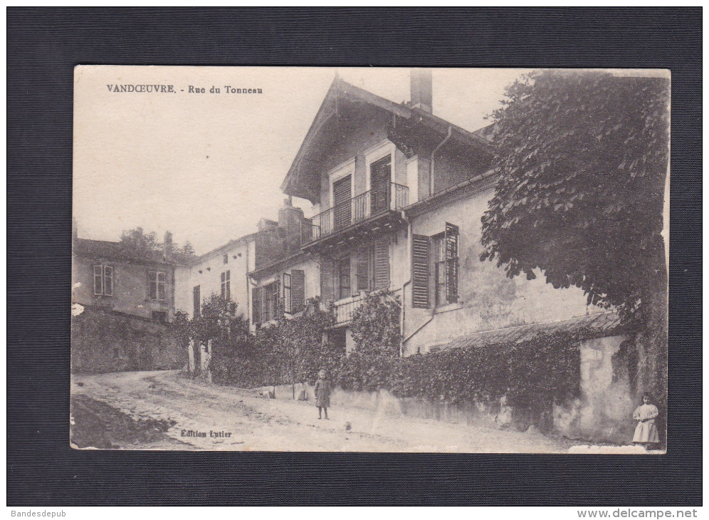 Prix Fixe Vandoeuvre Les Nancy (54) - Rue Du Tonneau ( Animée Ed. Lutier) - Vandoeuvre Les Nancy