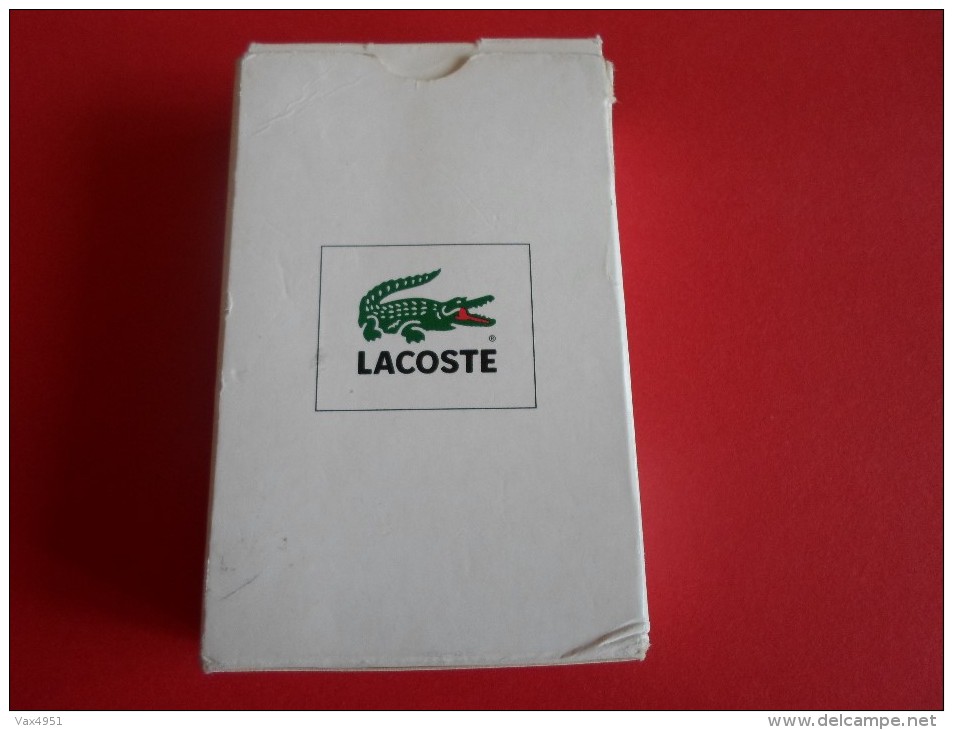 JEU DE 54 CARTES LACOSTE GOLF - Altri & Non Classificati