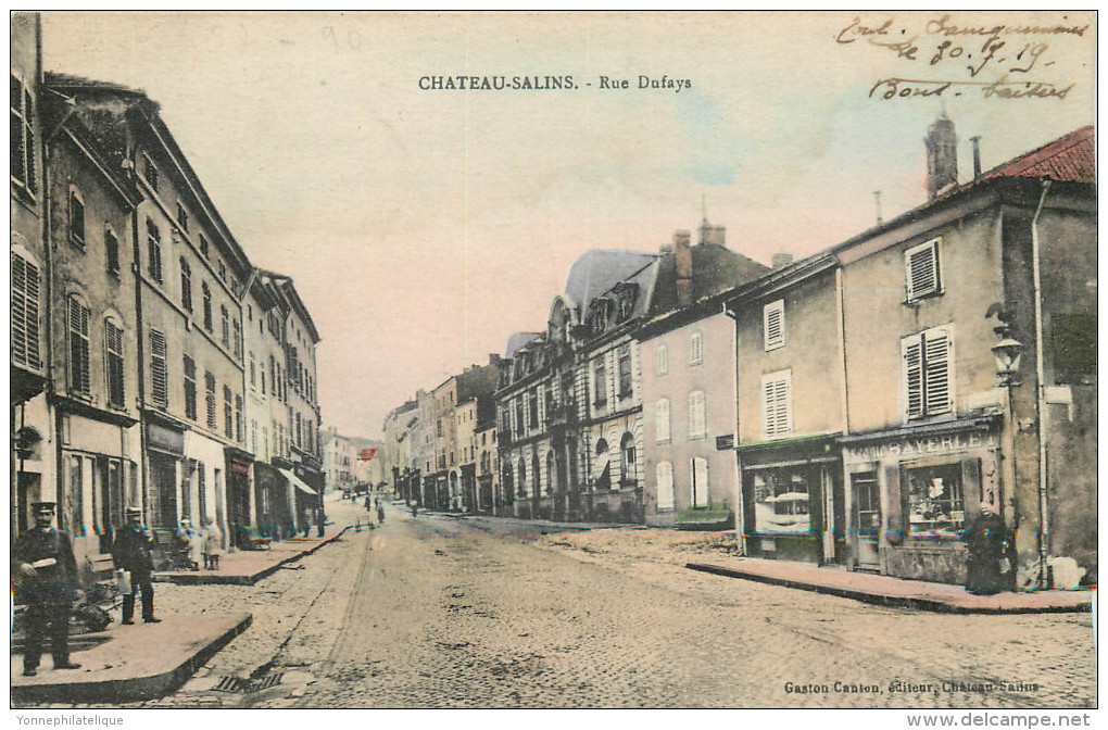 57 - MOSELLE - Chateau Salins - Rue Dufays - Chateau Salins