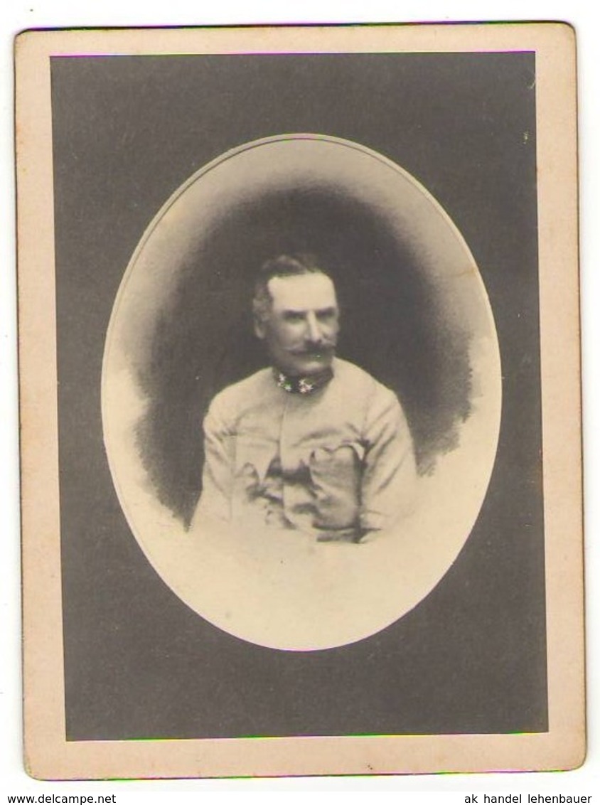 CDV39,Cdv K.K. Major M. Orden Soldat Offizier - Alte (vor 1900)