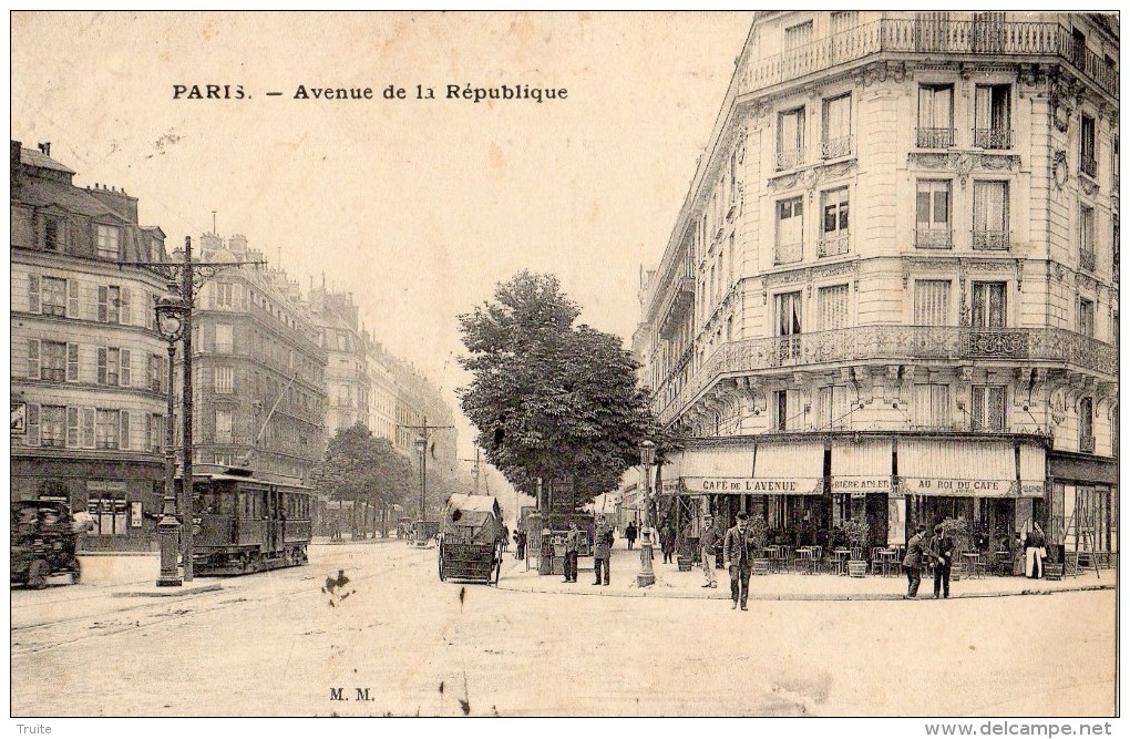 PARIS AVENUE DE LA REPUBLIQUE (TRAMWAY ) - Distretto: 11