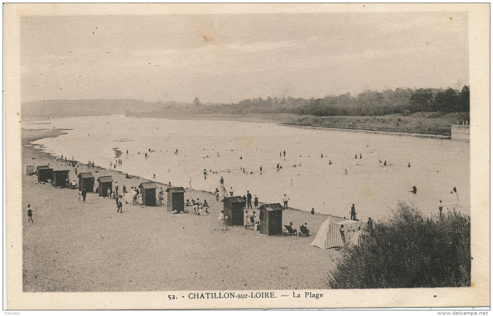 CHATILLON SUR LOIRE - La Plage - Chatillon Sur Loire