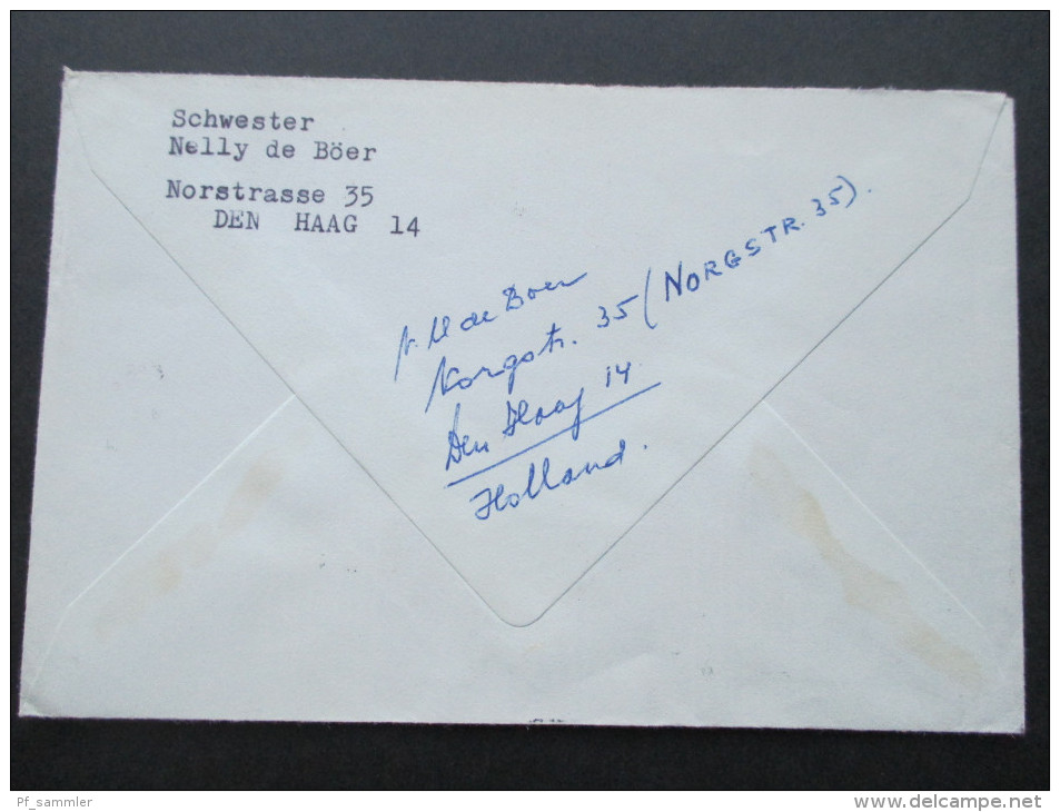 Niederlande 1967 Beleg Mit Nachporto / Schweizer Marke T-Stempel. Post Op Tijd. - Briefe U. Dokumente