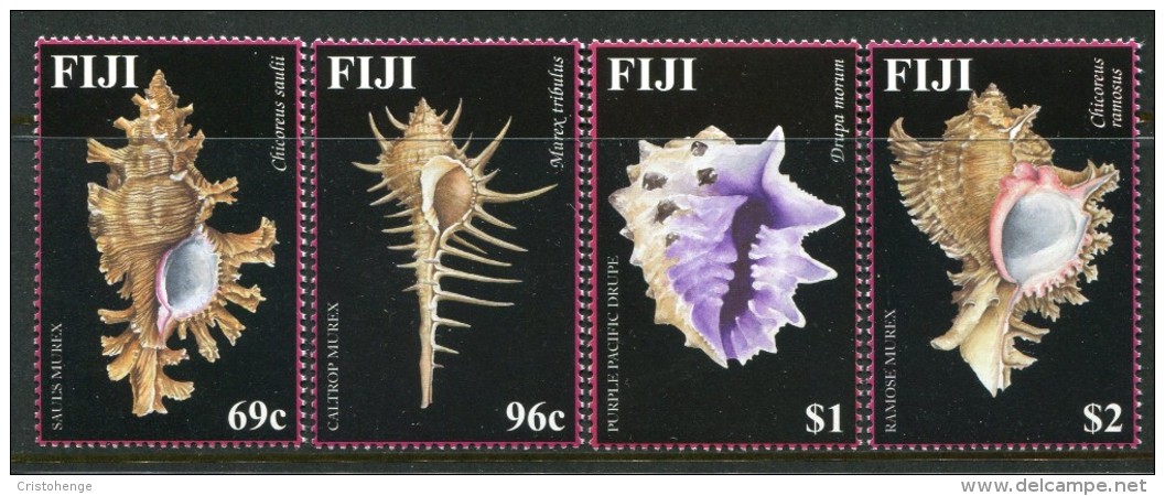 Fiji 2002 Murex Shells Set MNH - Fiji (1970-...)