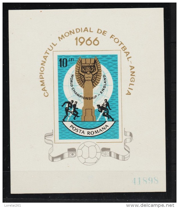 1966 - Coupe Du Monde De Football,a Londres Mi No 2493/2498 Et Yv No 2254/2259 MNH - Ongebruikt