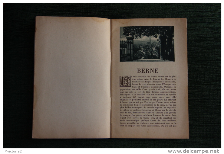 Magnifique Prospectus Sur La Ville De BERNE , édité En 1930 Par La Sté De Développement De La Ville De BERNE - Dépliants Touristiques