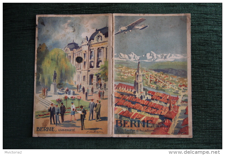 Magnifique Prospectus sur la Ville de BERNE , édité en 1930 par la Sté de Développement de la Ville de BERNE