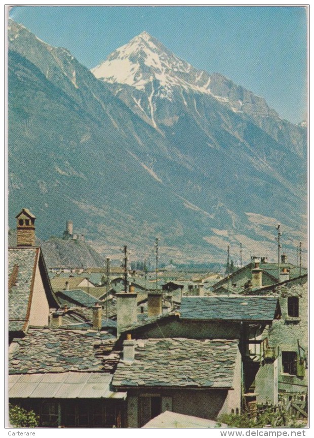 SUISSE,SWITZERLAND,SWISS, HELVETIA,SCHWEIZ,SVIZZERA ,VALAIS, MARTIGNY,STATION THERMALE,batiaz,chavalard,toit,pic - Martigny