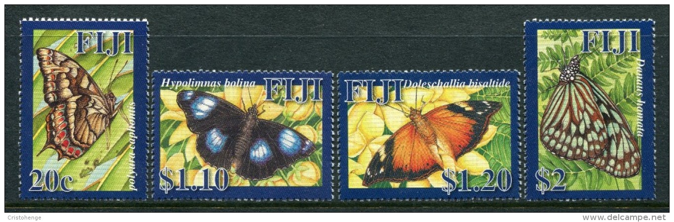 Fiji 2007 Butterflies Set MNH - Fiji (1970-...)