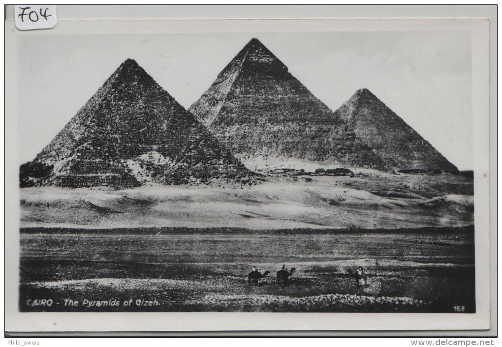 Cairo - The Pyramids Of Gizeh - Pyramids