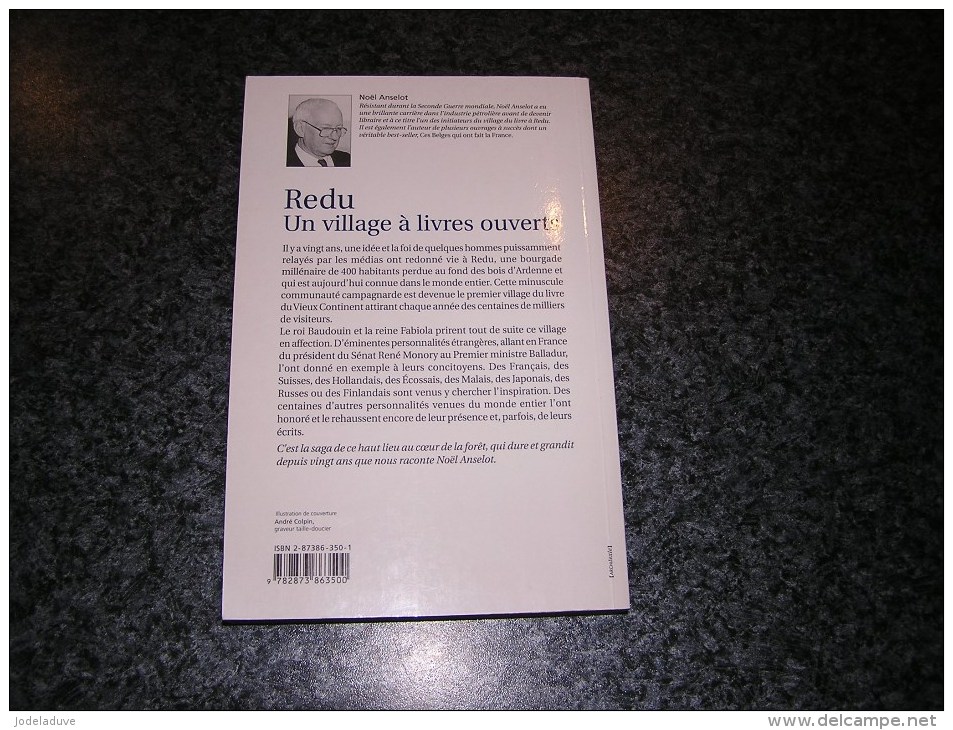 REDU Un Village à Livres Ouverts Noël Anselot Régionalisme Ardenne Libin Village du Livre Belgique