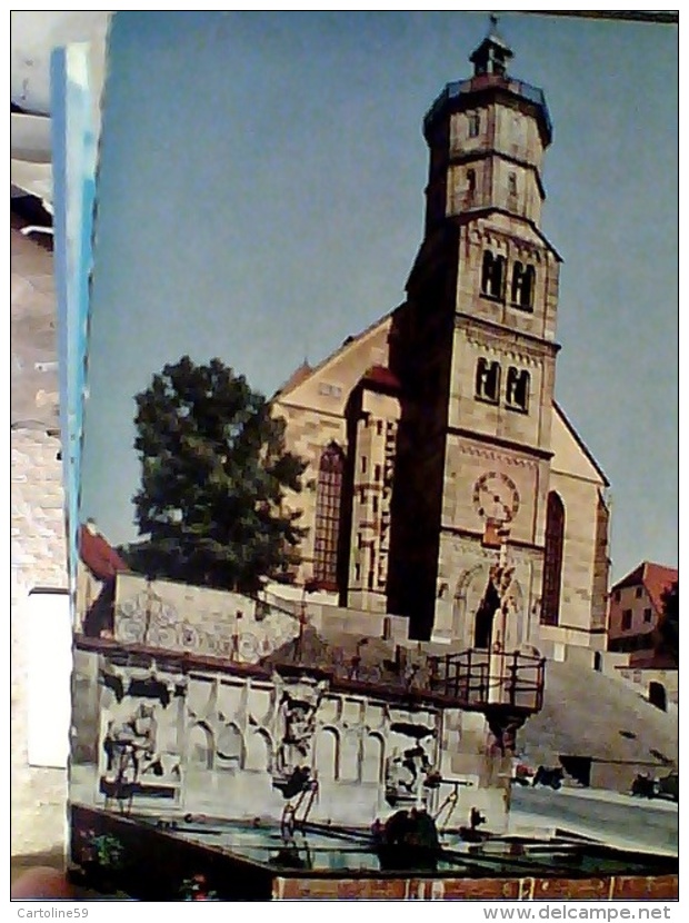 GERMANY   Schwäbisch Hall - Partie M. Michaeliskirche -   N1970   FN3412 - Schwäbisch Hall