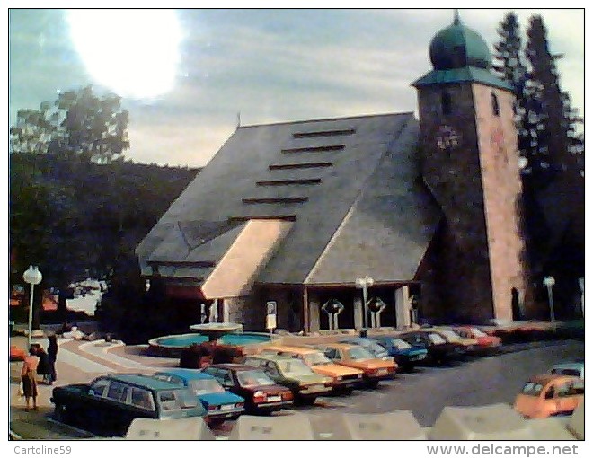 GERMANY  SCHLUCHSEE Kath. Pfarrkirche St. Nikolaus , Église  AUTO CAR  N1975   FN3414 - Schluchsee