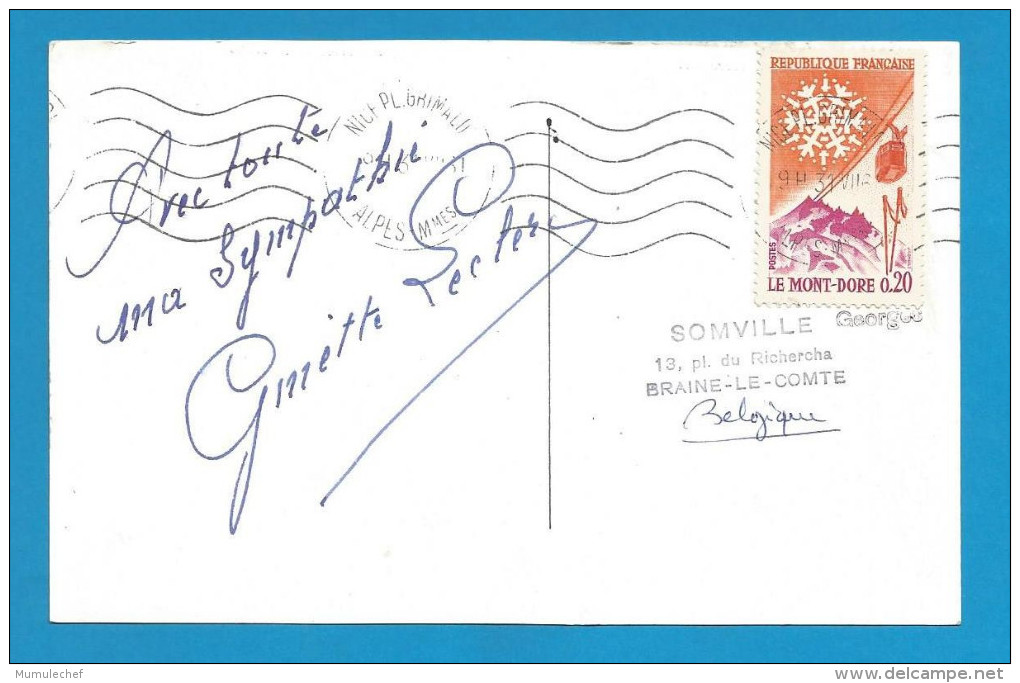 (A234) Signature / Dédicace / Autographe Original De Ginette Leclerc - Actrice - Other & Unclassified