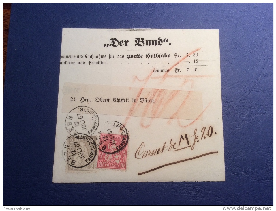 Suisse Schweiz Sitzende Helvetia  1864-79 8 NACHNAHME Briefe Alle Verschieden ! (lettre) - Briefe U. Dokumente