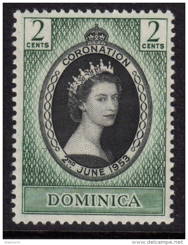 DOMINICA 1953 QEII Coronation Omnibus - Mint Never Hinged - MNH ** - 7B1179 - Dominica (...-1978)