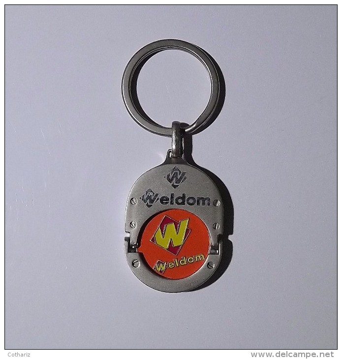 Porte Clef  Porte Jeton WELDOM - Key-rings