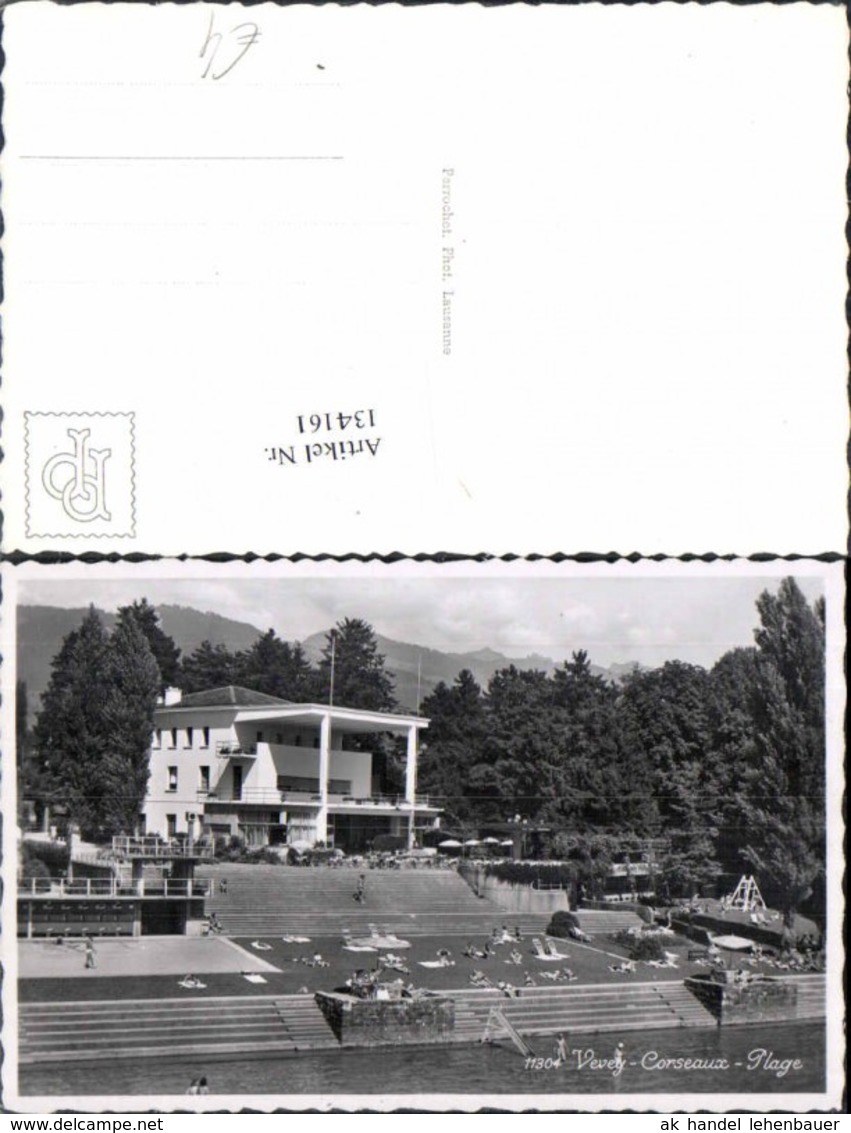 134161,Vevey Corseaux Plage Hotel Pension  Kt Waadt - Corseaux