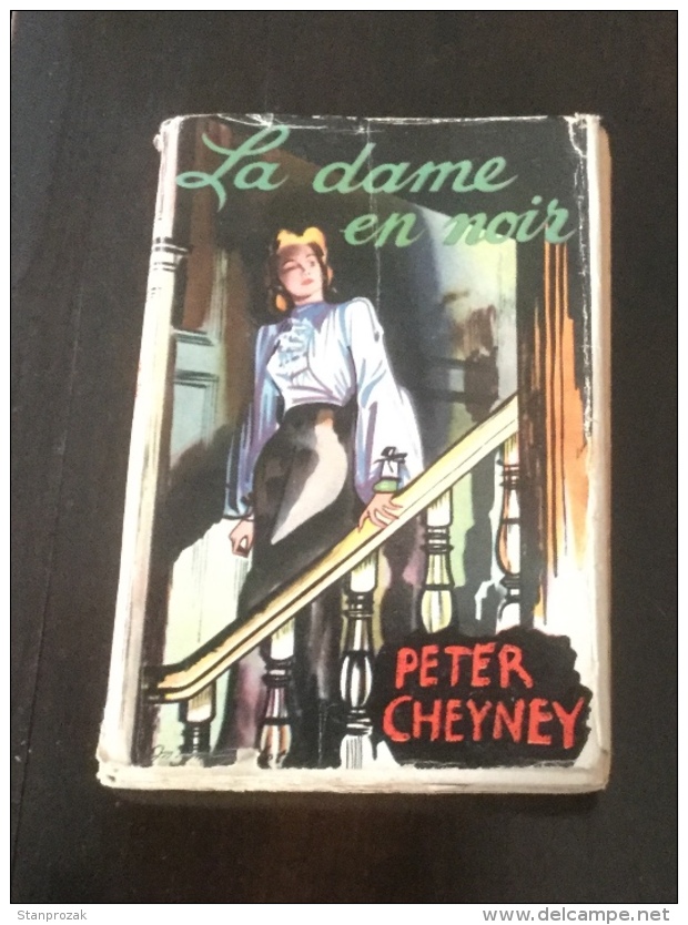 Peter Cheyney La Dame En Noir Presses De La Cité - Roman Noir