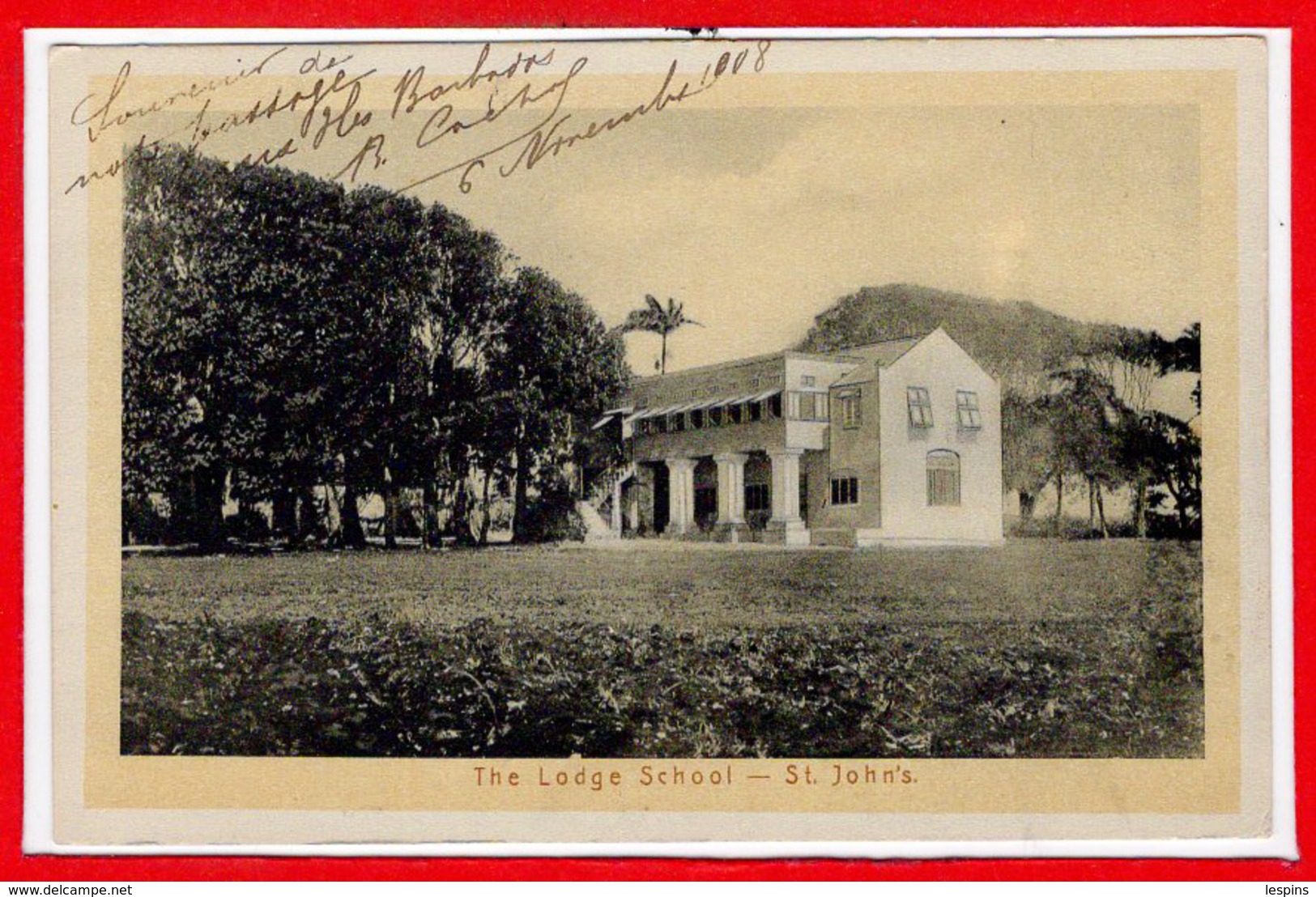 Amérique - ANTILLES - Barbade - The Lodge School - St John's - Barbades