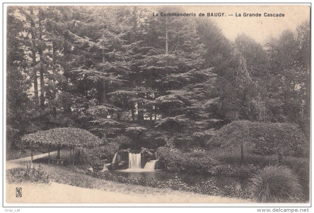 France, La Commanderie De BAUGY, La Grande Cascade, Unused Postcard CPA [18151] - Baugy