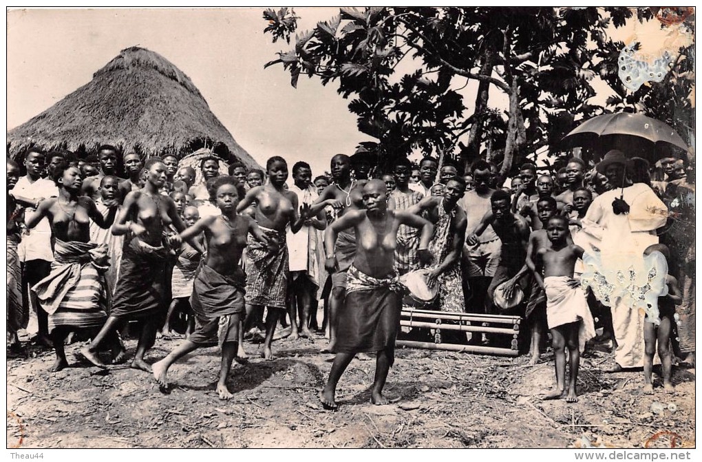 ¤¤  -   6   -  DAHOMEY   -  Danses Près De Porto-Novo  -  Femmes Aux Seins Nus    -  ¤¤ - Dahomey