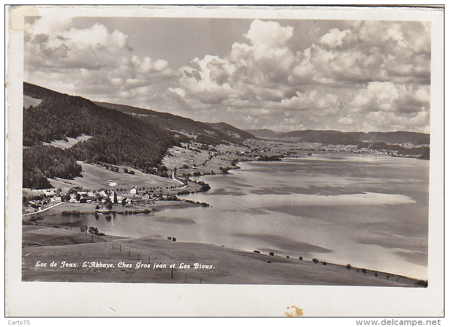 Suisse -  Lac De Joux - L'Abbaye - Chez Gros Jean Et Les Bioux - L'Abbaye