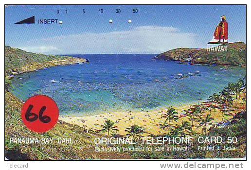 Télécarte Japonaise HAWAII Related (66) - Hawaï