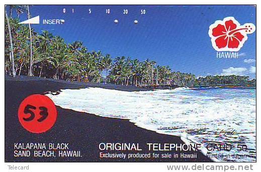 Télécarte Japonaise HAWAII Related (53) - Hawaï