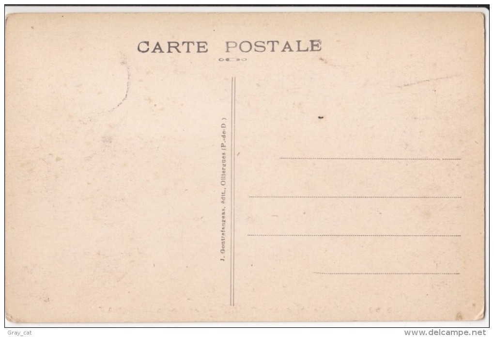 France, L'AUVERGNE, Vallee De La SIOULE, Les Ponts De MENAT, Unused Postcard CPA [18177] - Auvergne Types D'Auvergne