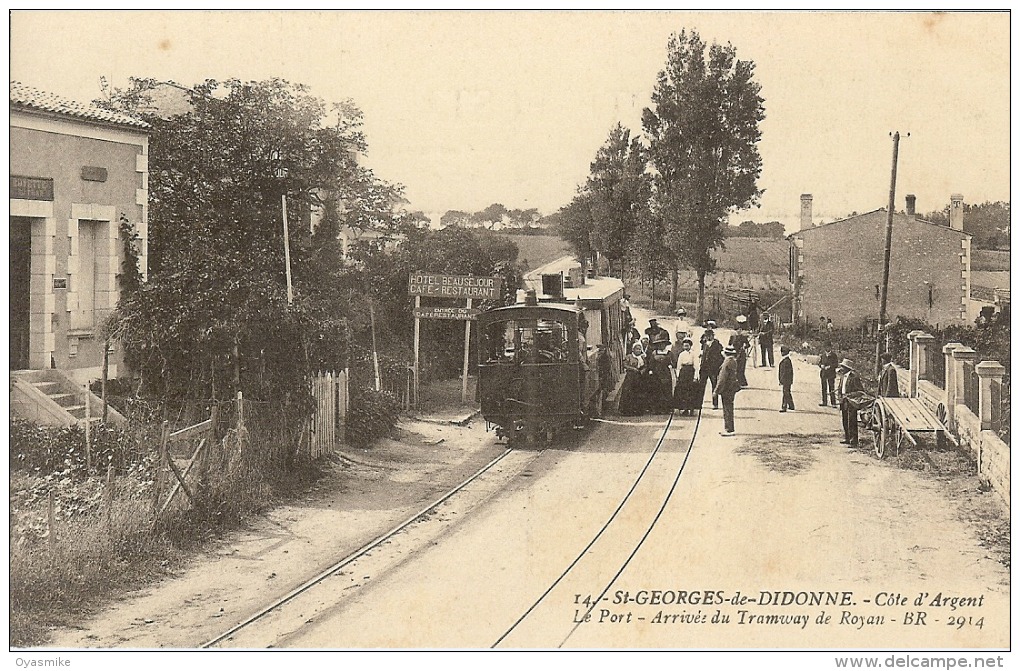 17– Saint-George De Di Donne – Côte D'Argent – Le Port–arrivée Du Tramway De Royan - Saint-Georges-de-Didonne