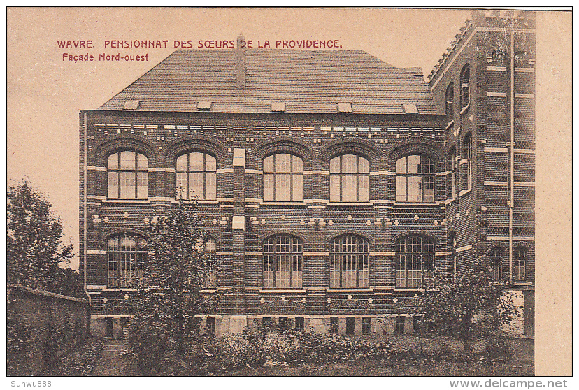 Wavre - Pensionnat Des Soeurs De La Providence - Façade Nord-ouest - Wavre