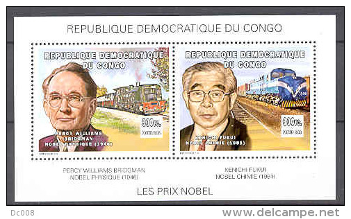 COB 2130/31+BL216/17+BL218 Nobel Prize Winners 2002 MNH - Mint/hinged