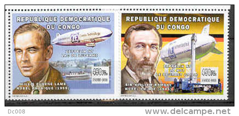 COB 2145/46+BL236/37+BL238 Nobel Prize Winners 2002 MNH - Ongebruikt