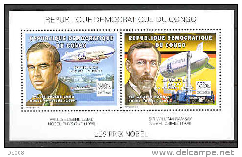 COB 2145/46+BL236/37+BL238 Nobel Prize Winners 2002 MNH - Ongebruikt