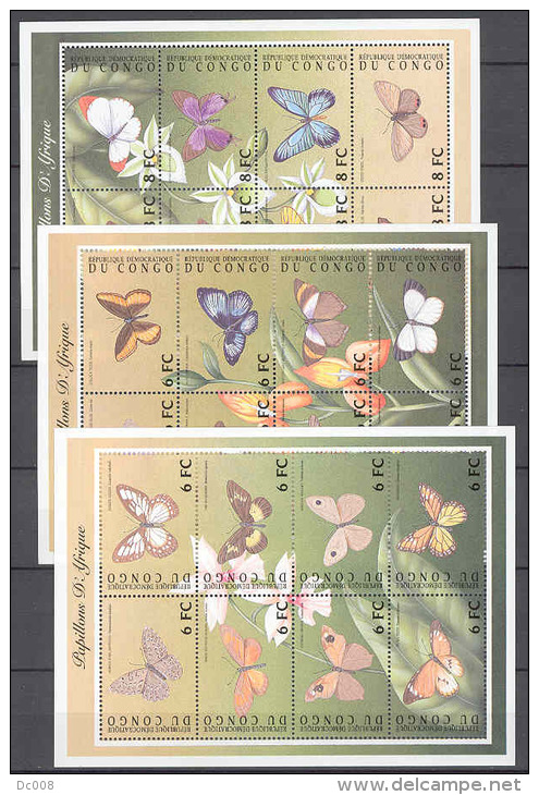 Flowers COB BL180/182 2001 MNH - Mint/hinged