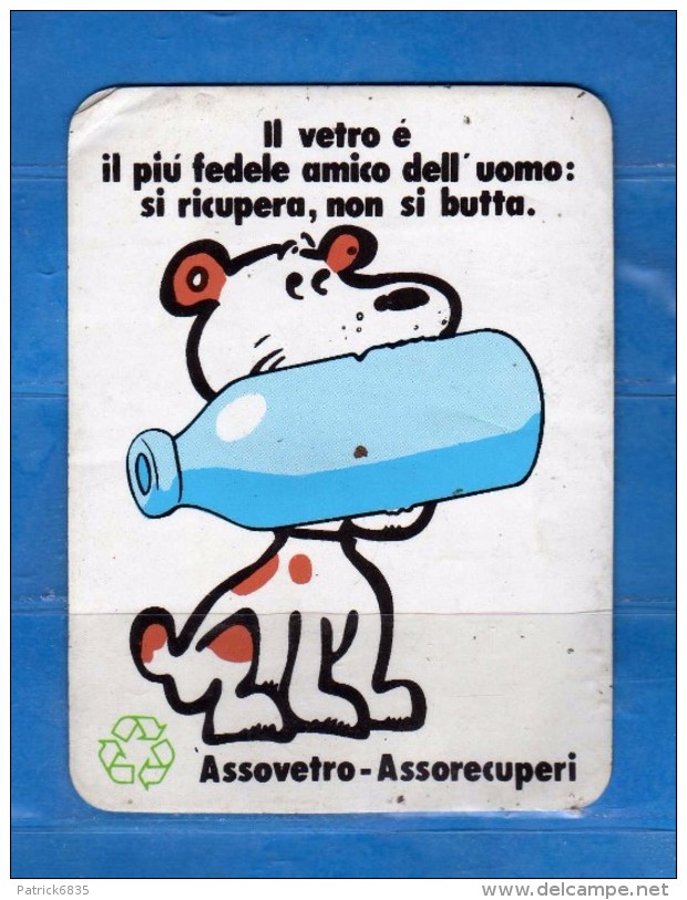 Adesivo Pubblicitario -  ASSOVETRO - ASSORECUPERI.  Cm. 9,5 X 7.      Vedi Descrizione - Stickers